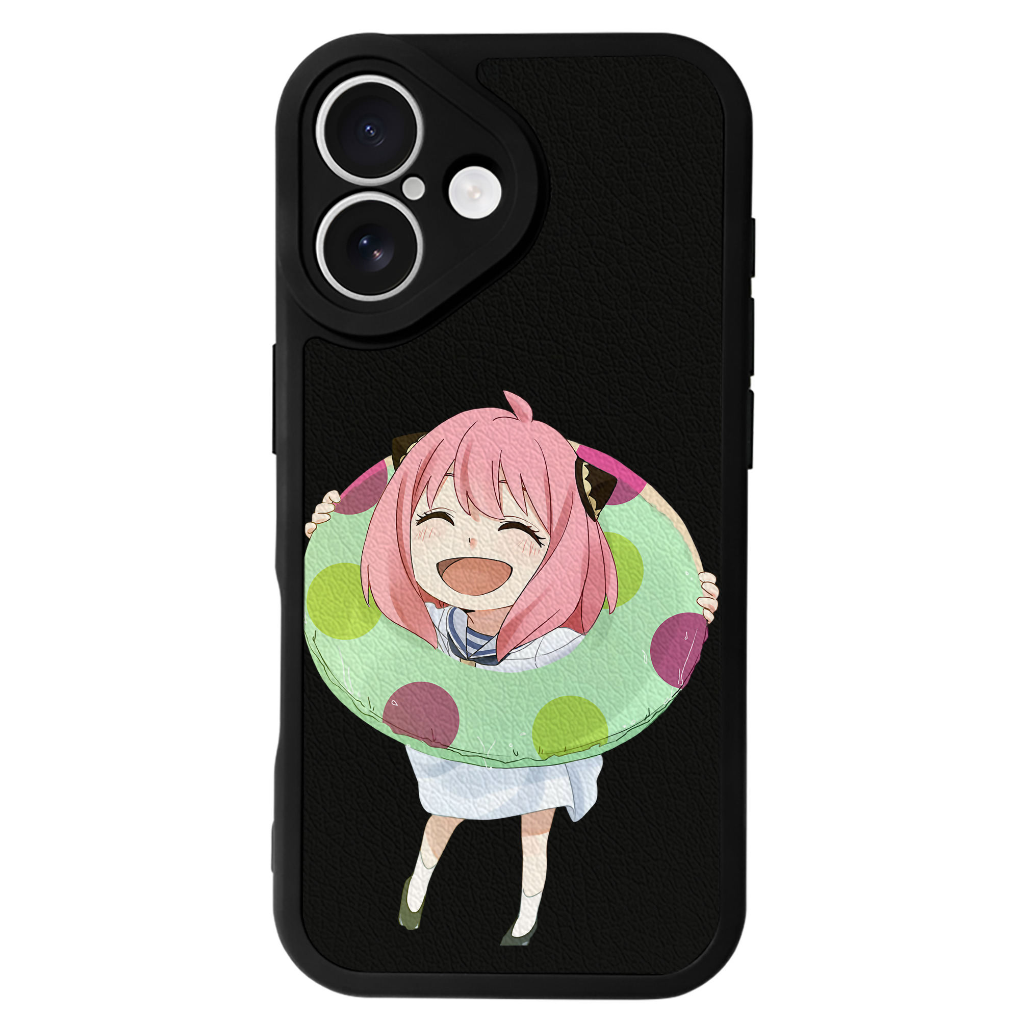 （画像用） SPY×FAMILY间谍家家酒 【iPhone 16シリーズ対応】シリコンスマホケース（レザー調） 材質：シリコン